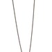 inverted brass triangle necklace