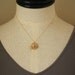 Gold Owls Pendant Necklace, 14kt Gold FIlled Chain, Small Branch, Upcycled Vintage Charm, Two Owls Jewelry, Cute Fashion Gift
