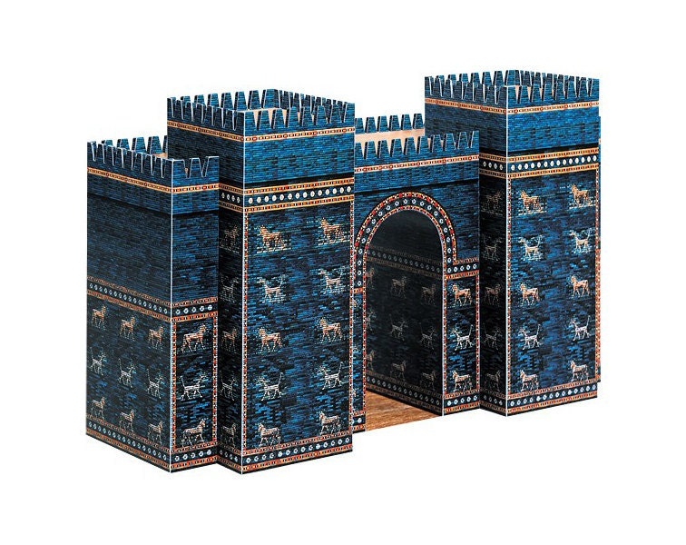 Ishtar Gate Paper Model (KIT)