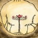 The Secret Place Beneath the Tree Archival Art Print - Secret Hiding Place Art - Tea Art - Tree and Roots Decor - Couple Romantic