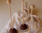 Wood Cake Pop or Candy Sticks - 25 quantity