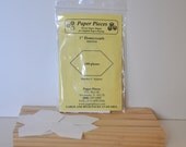 Honeycomb Paper Pieces for English Paper Piecing 1"