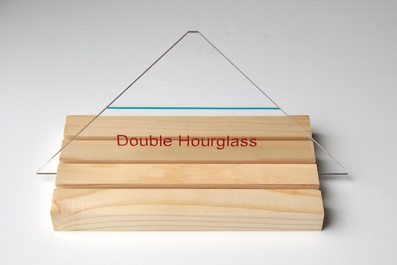 Double Hourglass Template for Quilting