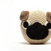 Crochet Pug Pillow
