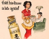 Vintage Ad Parody - Arsenic, artwork by Joëlle Jones