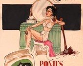 Vintage Ad Parody - Pond's Cold Cream, artwork by Joëlle Jones