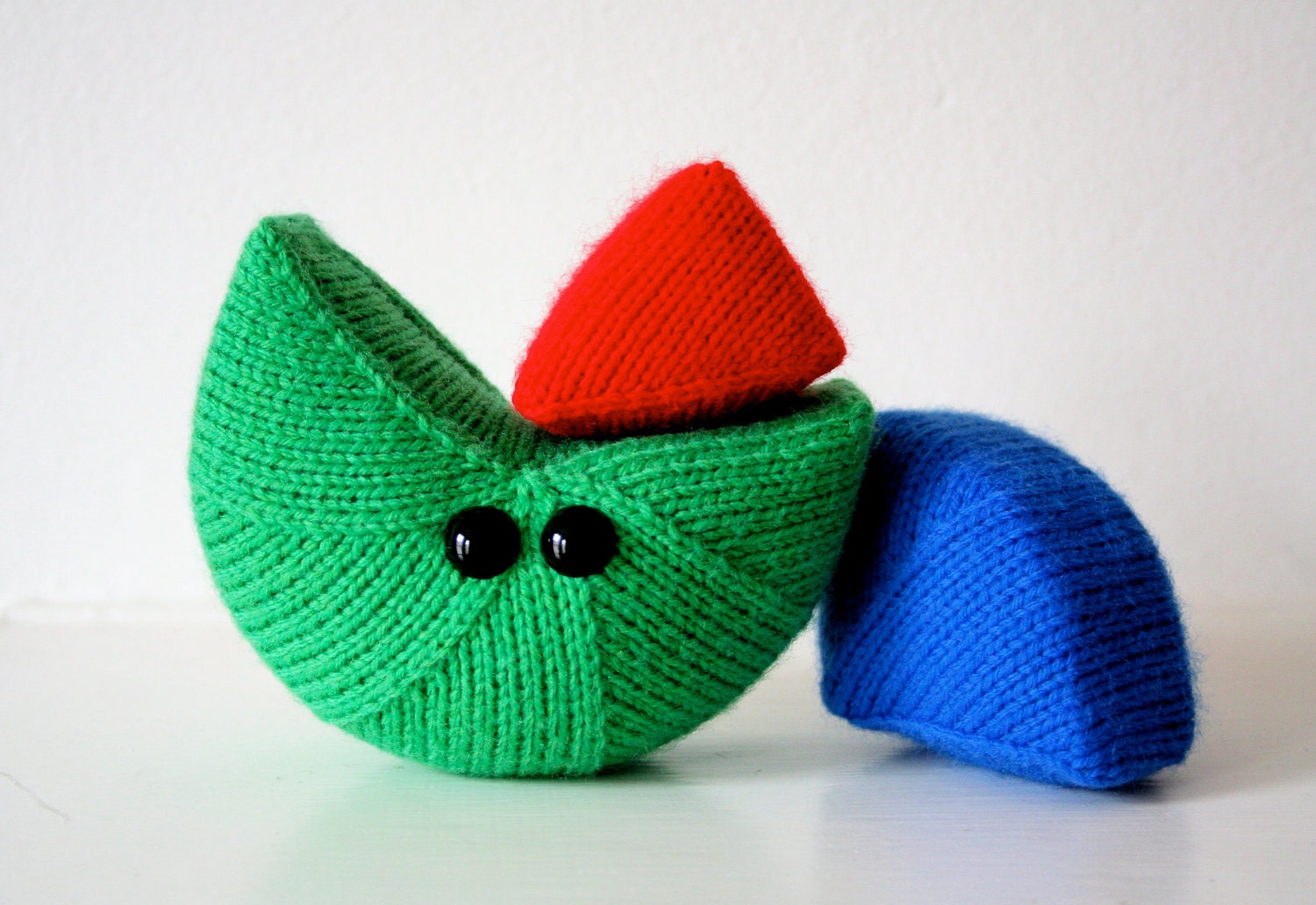Cutie Pie Chart (Red, Green & Blue)