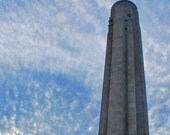 Liberty Memorial National World War One Museum Kansas City Missouri Down Town Midwest Midwestern Stone Blue Sky Tower granite veteran