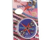 0.7 mm Stretch Magic clear bead and jewelry cord, 5 meter spool