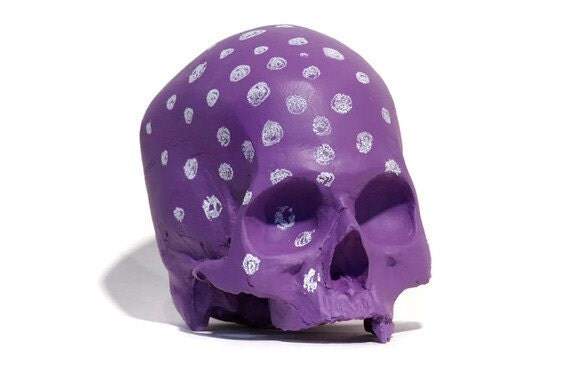 chalkboard skull