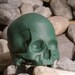 chalkboard skull