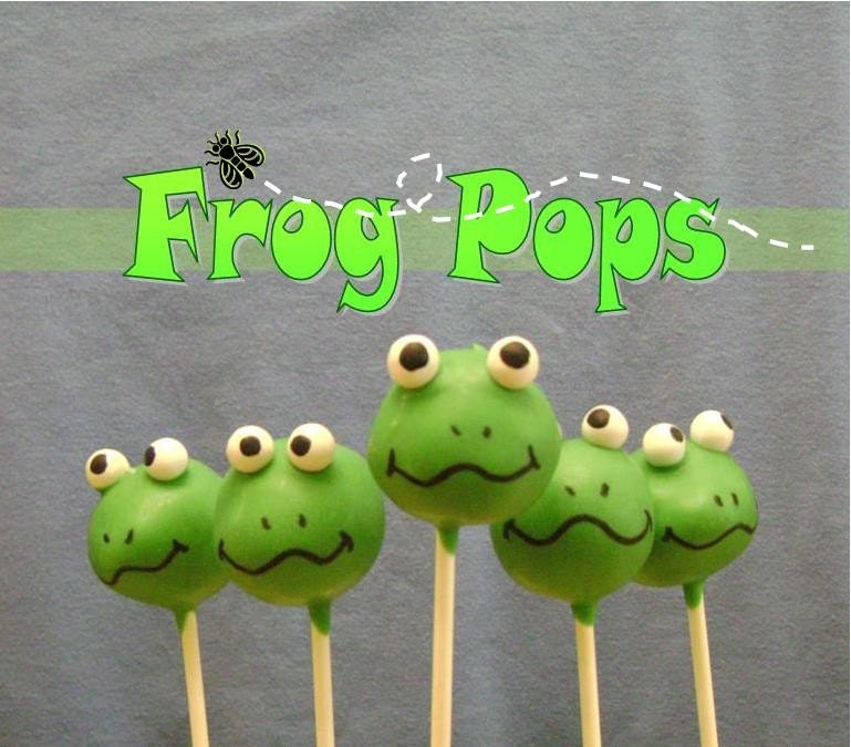 Frog Cake Pops--One Dozen