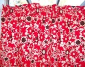 Modern Strawberry Fields Curtains-Last Set