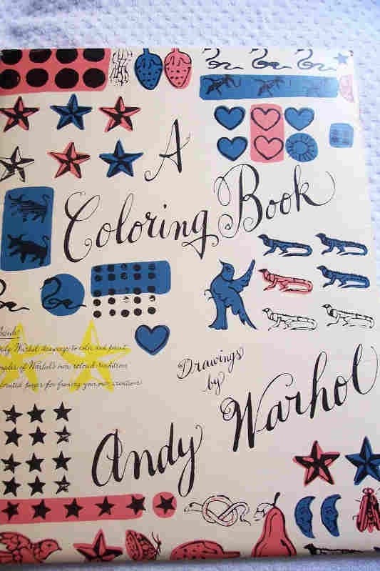 A Coloring Book: Drawings Andy Warhol