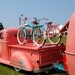 Vintage Truck and Camper Note Card, Pink, Betty Boop, Bicycles, Summertime