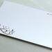 Red Cardinal Personalized Stationery - Thank You Notes - Bird Notecards - Flat Cards - Set of 10