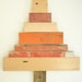 wood and wool x-mas tree