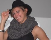 The Colleen Cowl - Charcoal