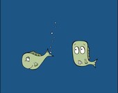 Childrens Smells Fishy Infant shirt or onesie