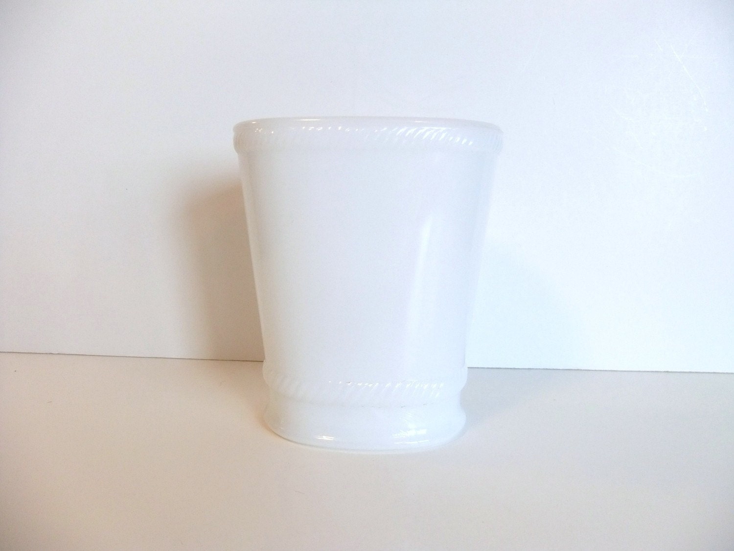 Vintage Milk Glass Vase