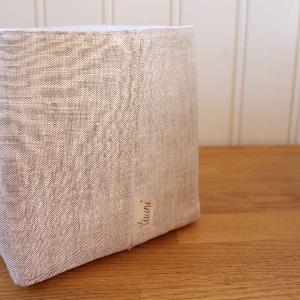 linen and lace -storage bin, small