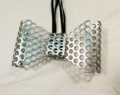 Metal Neck Bow Tie, Aluminum, Perforated 3/16" (5 mm) Holes