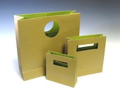 Eco-Friendly Modern Favor and Holiday Gift Bags