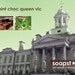 Mint Choc Queen Vic - mint chocolate handmade soap natural plus beautiful postcard