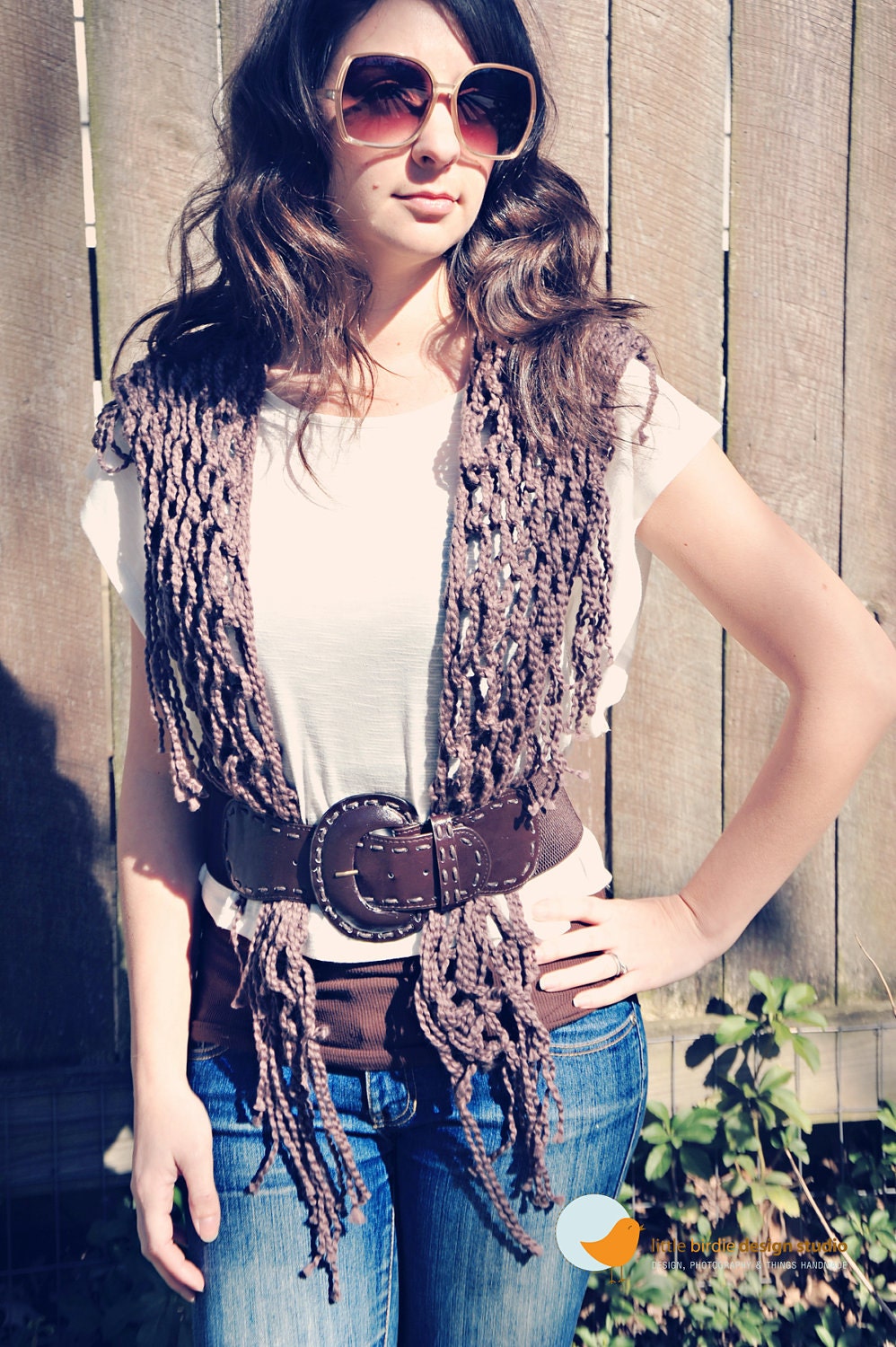 The Summer Knit Cowboy in Brown