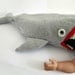Baby Shark Sleeping Bag - Handmade Knitted Baby Costume, 3-12mths
