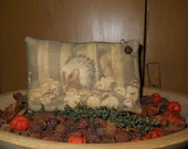 Primitive Hen and Chicks Pillow Tuck