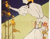 Vintage Lippincott's Magazine Poster