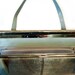 Vintage 1950's Snake Skin Handbag Purse Gold Hardware