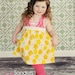 Size 5 Juicy Lemon Soul Blossom Reverse Knot Dress -- Ready to Ship