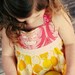 Size 5 Juicy Lemon Soul Blossom Reverse Knot Dress -- Ready to Ship