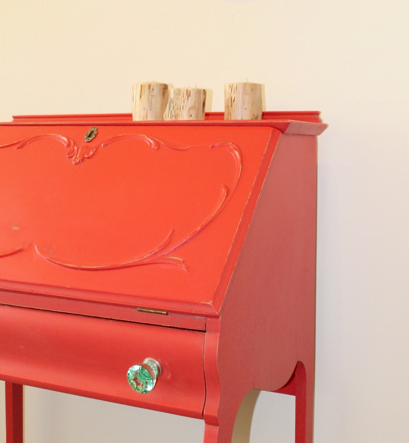 Coral Secretary Desk
