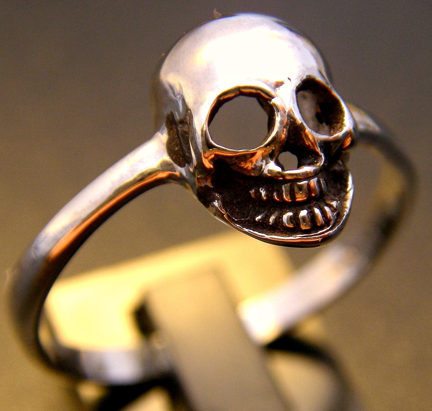 Sterling Silver Skull Ring