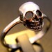 Sterling Silver Skull Ring