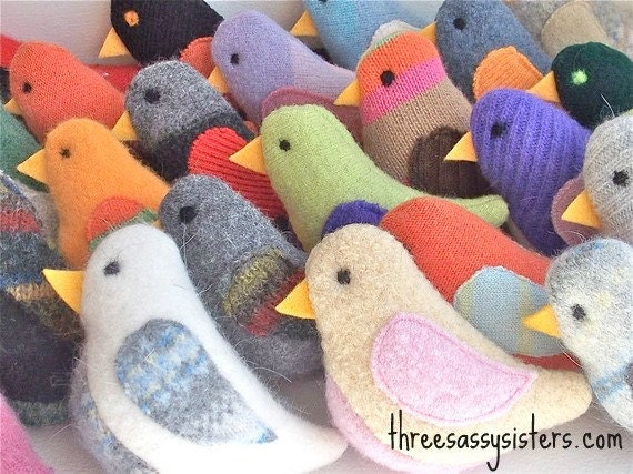 Birds of a Sweater - Pack of 3 Cat Toys
