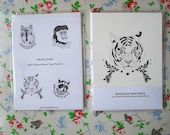 Animal Mini Prints 1 - Set of Four