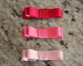 Pretty in Pink Clippie set of 3