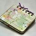 Lavender Bliss Mini Blank Book, doodle - sketch - collage - write
