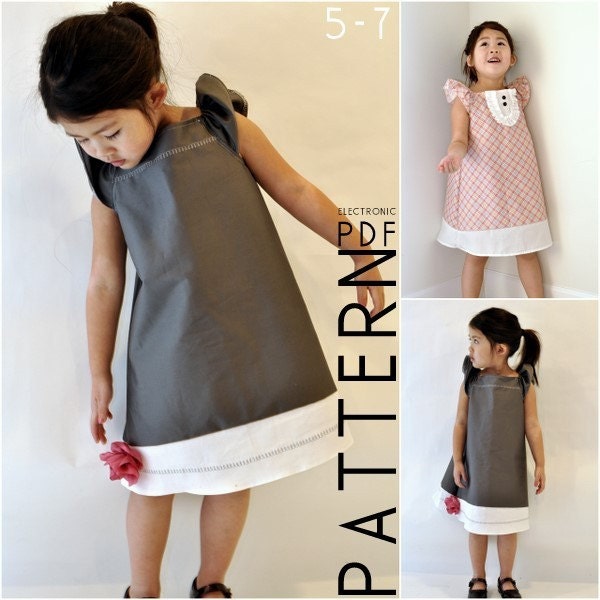 5, 6, 7 - The Everyday Dress - Downloadable PDF Pattern and Instructions