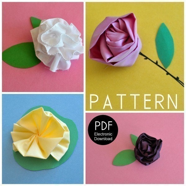 Ruffles and Roses - Downloadable PDF Instructions