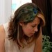 Peacock Feather Headband with Metal