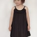 Crinkle cotton dress for girl.