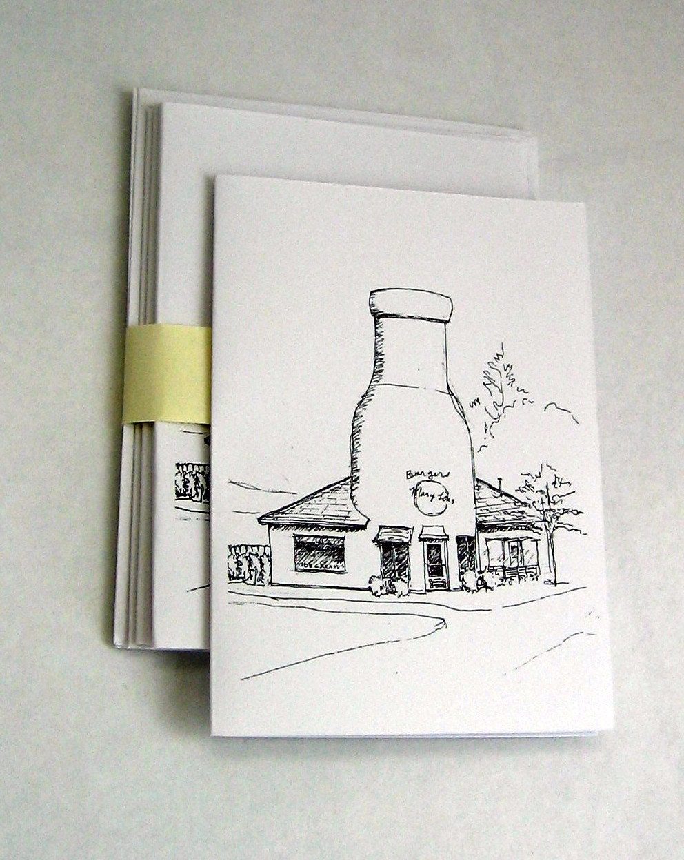 Cards of the Milk Bottle - 4x6