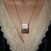 The Writer - Gold Plated Typewriter Necklace