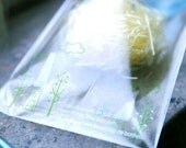 Natural Landscape Plastic Bag, set of 250, 13x13cm, U6004