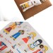 SALE, Cute Doll Small Illus on cotton WIDE 150cm, U3150